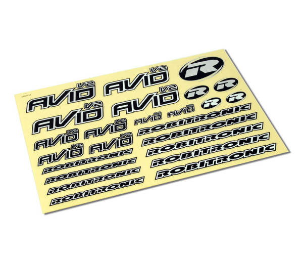 Robitronic Avid v2 Aufklebersatz