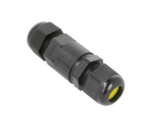 V-TAC Waterproof Black Terminal Block 5-9mm IP68
