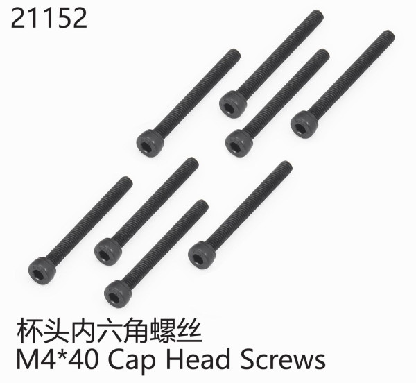 Sechskantschraube mit Innensechskant M4*40