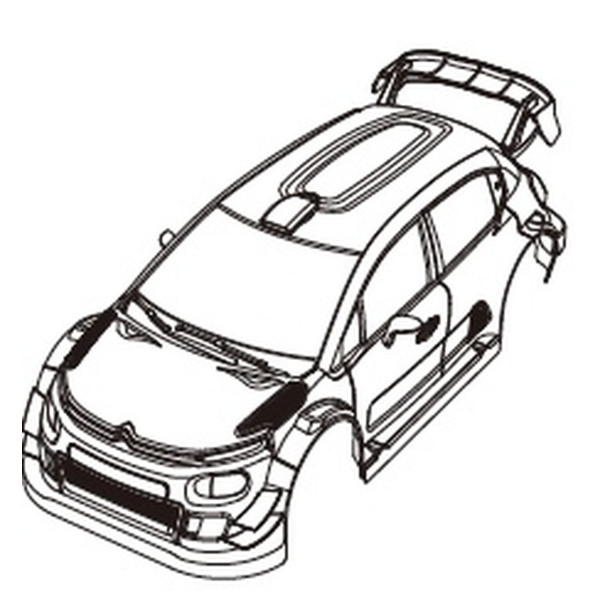 MJX Body Shell Citroen C3