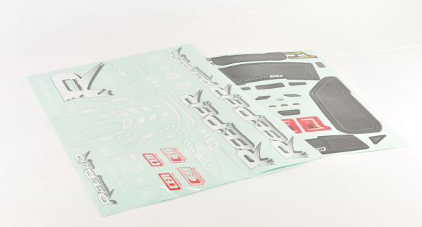 CEN-Racing Decals/Sticker Sheet Red