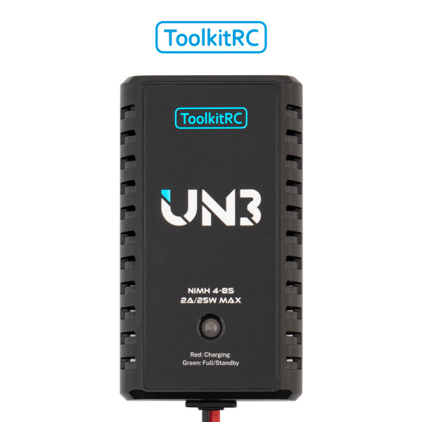 UN3 NiMH 4-8 Zellen 2A Ladegerät DC 9-20V USB-C