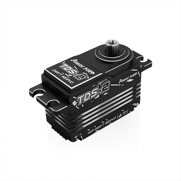 Power HD TDS-2 Schwarz HV CNC Coreless Digital Servo 22.0KG/0.10sec@7
