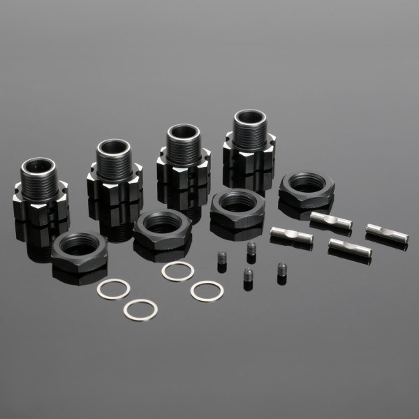 CEN-Racing Radmitnehmer Set 17mm Aluminium (2 Sets inl Muttern und Pin)