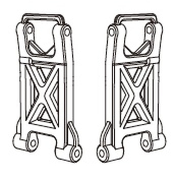 MJX Querlenker hinten unten