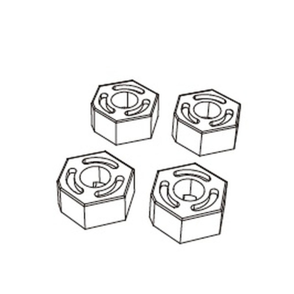 MJX Wheel hex adapter