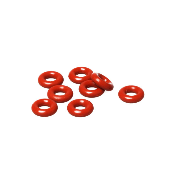 PR Racing Shock O-Rings Red(Loose) (8pcs) For Type R
