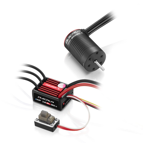 Hobbywing Combo WP16BL30 G2 mit 2030SL-7800kV-G2 Sensorless