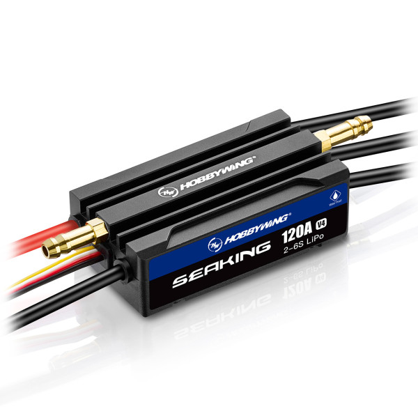 Hobbywing Seaking 120A Boat ESC V4 2-6s LiPo