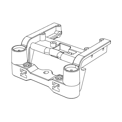 MJX Chassisstrebe vorne/ Stoßstangenhalter