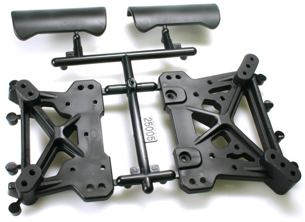 Robitronic Dämpferbrücken & Bumper Vorne & Hinten Protos