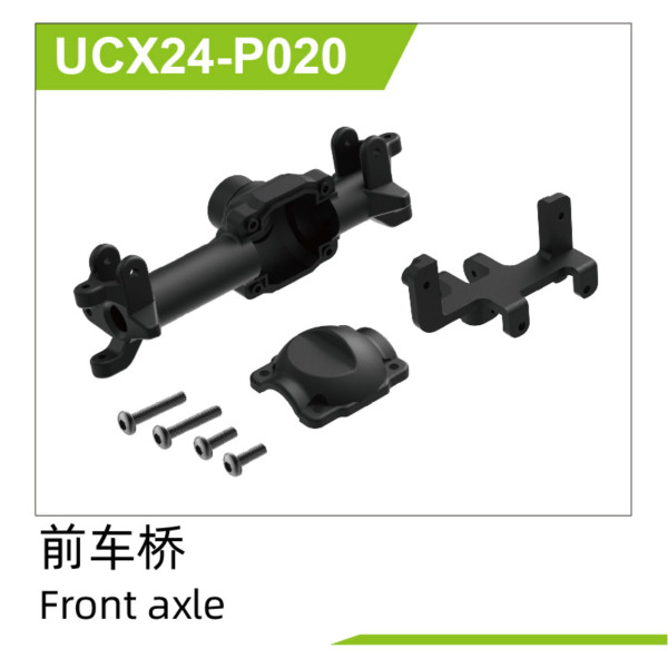UDI R/C Front axle UCX2401 & UCX2402