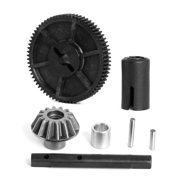 LC Racing Steel Bevel Drive Gear with Spur Gear, Shaft & Outdrive PTG-