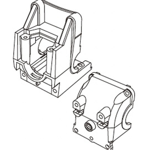 MJX Rear Differential Housing