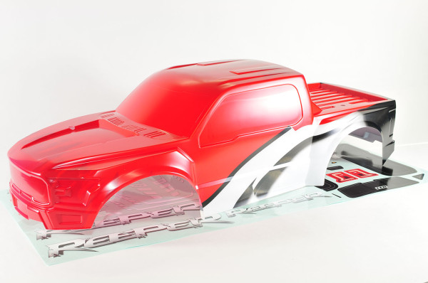 CEN-Racing Reeper Karosserie Rot lackiert mit Dekorbogen