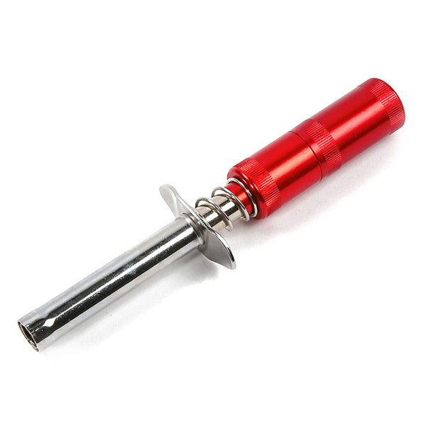 Robitronic Glühkerzenstarter Rot mit auswechselbaren AA 1800mAh Akku