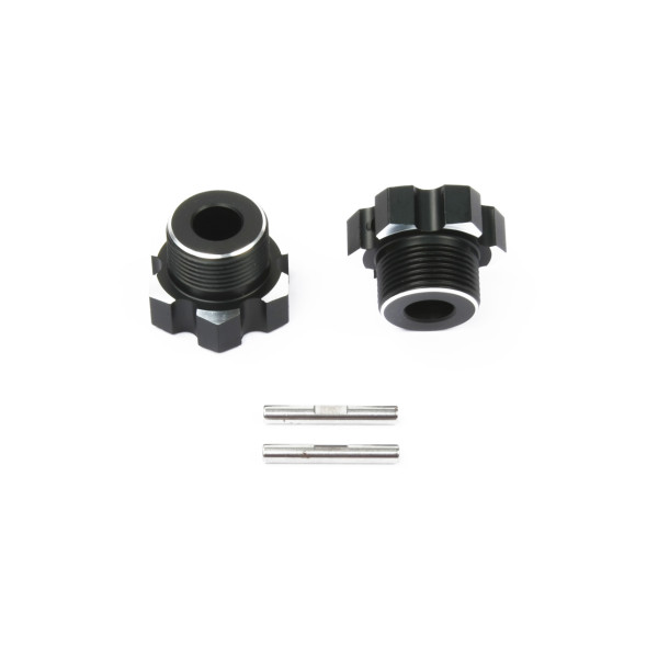 CEN-Racing Lightweight Wheel Hex Drive 23mm Aluminium (with pins, 2 pcs