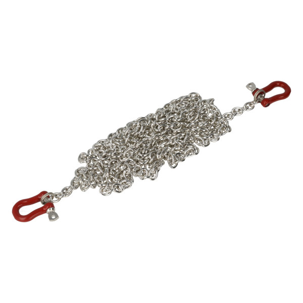 Robitronic Kette silber mit Schäkel