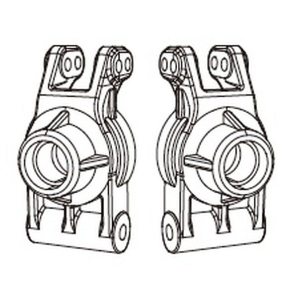 MJX Rear Hub Carrier