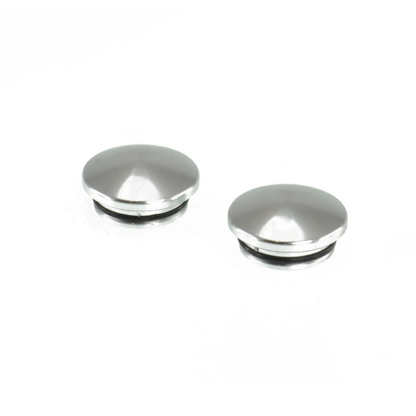 EDS Aluminium Endkappe 22mm Silber (2 Stk.)