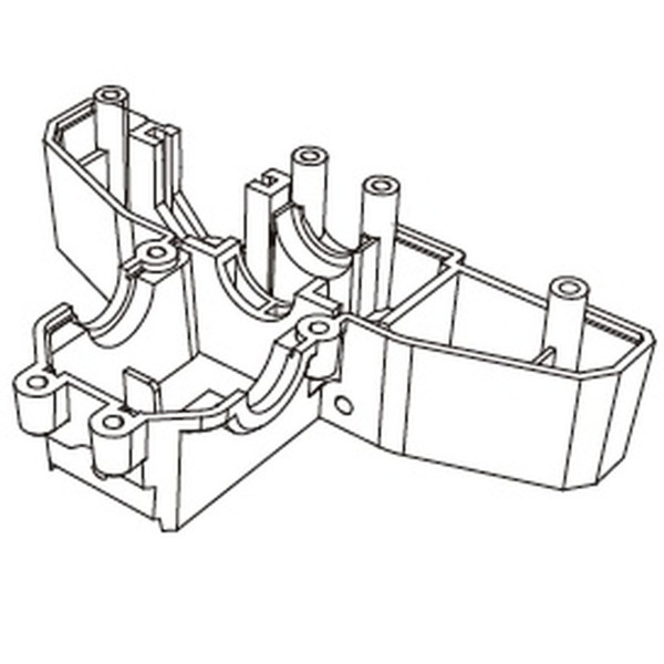 MJX Rear Differential Base