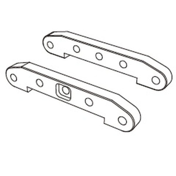 MJX Querlenkerhalter Vorne und Hinten