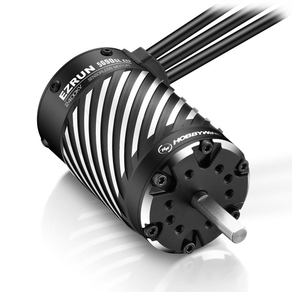 Hobbywing Ezrun 5690SL G2 2400kV 4pol, 8mm Shaft for 1:6