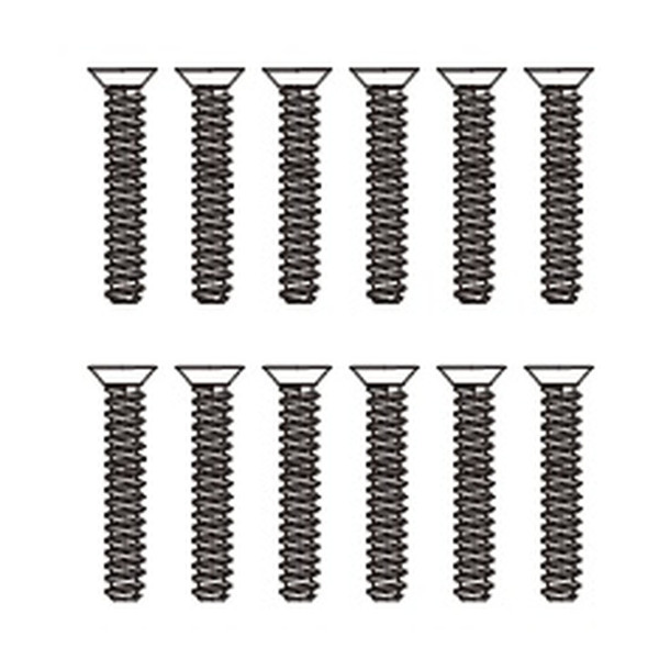 MJX Screws 2.6x12.5mm (12 pcs)