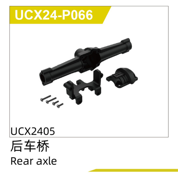 Rear axle UCX2405 & UCX2405PRO