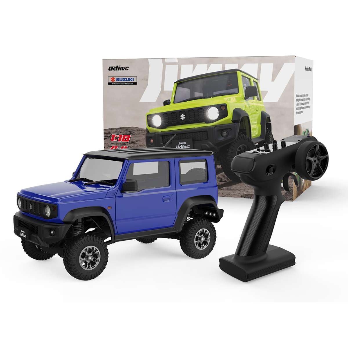 UDI R/C Crawler SUZUKI JIMNY 1/18 Blau
