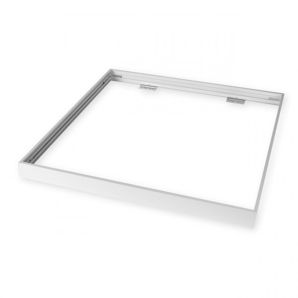 Aluminum Frame 600X600 With Screws Fixed White
