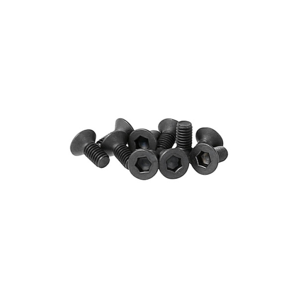 PR Racing Flat Head Screws M2.6x6mm 10pcs