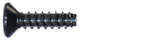 Take Off Selftab CSK Screw 3x12 black (4 pcs)