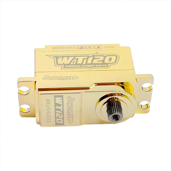 Power HD WT120 HV 4-pole Brushless Digital Servo 50.0KG/0.08sec@8,4V