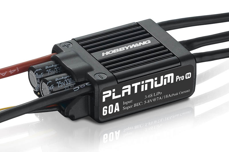 Hobbywing Platinum Pro 200A Hv Opto V4.1 Speed Control HW30209102