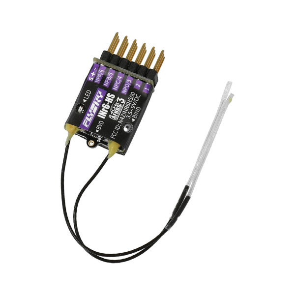 Flysky INr6-HS Receiver 6 Channels AFHDS 3