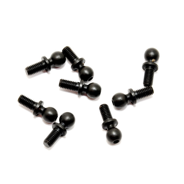 HoBao ALUM BALL STUD 4.8 MM, 8PCS