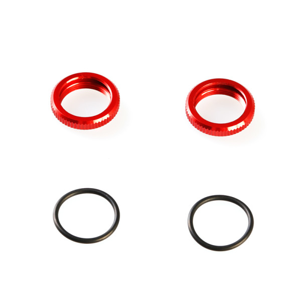 LC Racing Dämpfer Alu Rändelschraube 2 Stück
