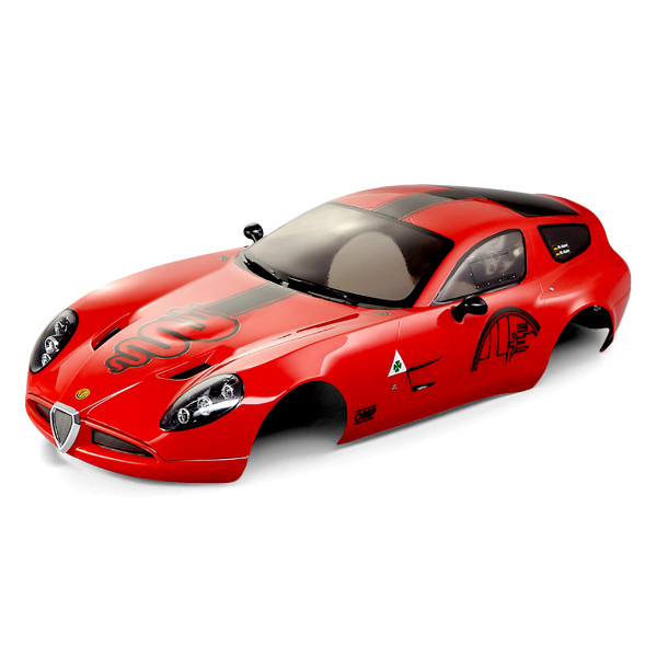 Killerbody Alfa Romeo TZ3 Corsa Karosserie Rot 195mm RTU