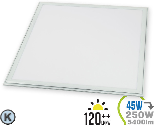 V-TAC LED Panel 45W 60x60cm 5400lm inkl. Treiber Kaltweiß