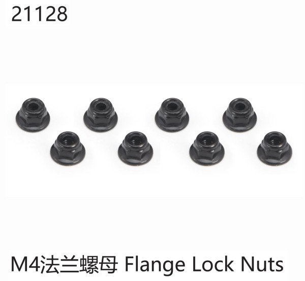 M4-Flansch-Sicherungsmuttern