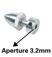 Dualsky PM32S Prop Adapter mit Spinner