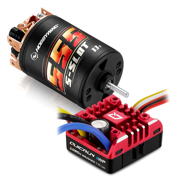 Hobbywing Quicrun Brushed WP1080 Combo 555 13 Turn