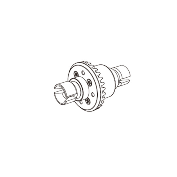 Vollmetallgetriebe-Differentialgehäuse