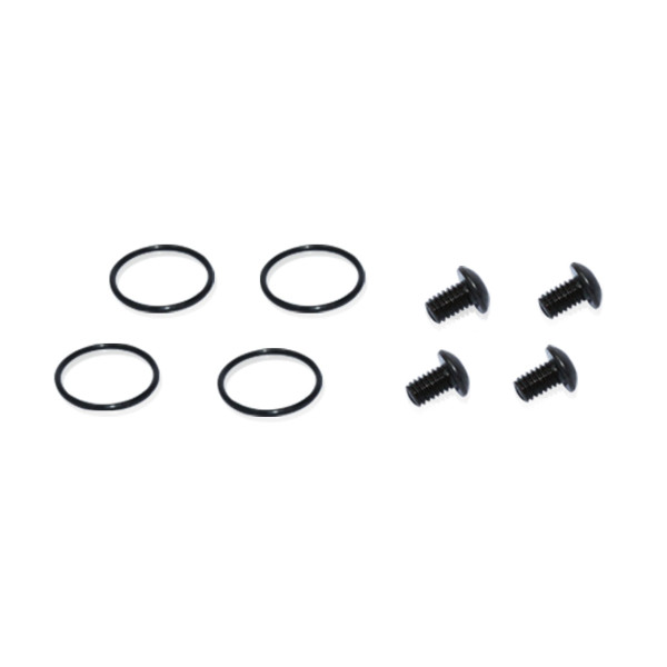PR Racing Shock Cap Screw Bag (O-Ring 13.6x1.2)*4pcs (Button Head Cap