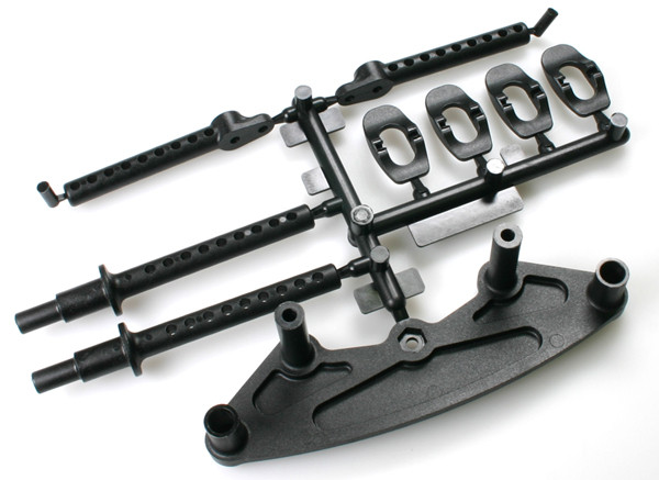 Robitronic Plastikset Rammerplatte & Karosseriepfosten