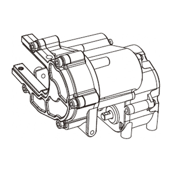 MJX Gearbox Assembly