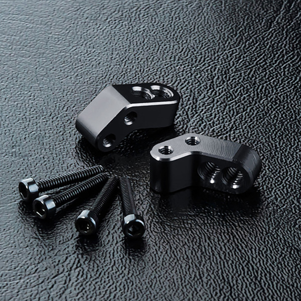 MST-Racing ATK Alum. adjusting base (black) (2)