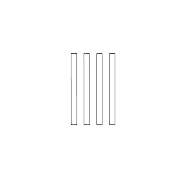 Feste Welle der unteren Schwinge