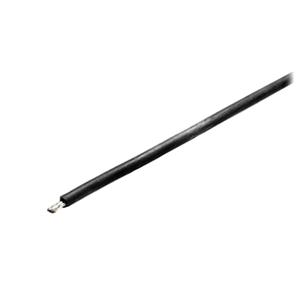 Robitronic Silikonkabel 1m Schwarz 0,75mm2 Außen d2.2mm